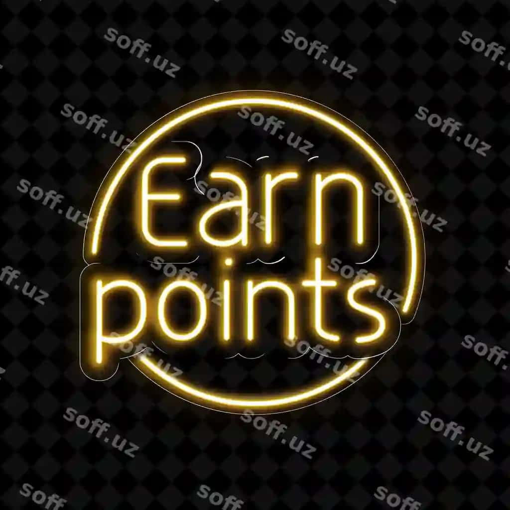 Yorqin neon gerb ball to'plamoq matni, neon sariq, png bilan Y2k dekorativ | Radiant neon seal earn points text neon yellow with png y2k decorative