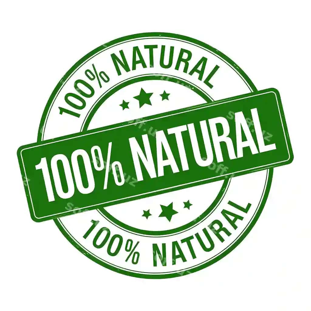 Tabiiy mahsulot stikerlik | Natural product sticker badge