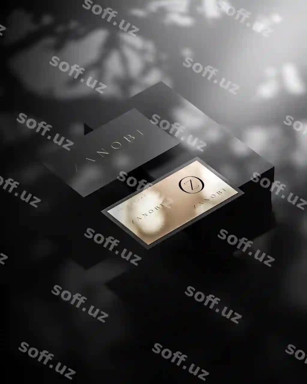 Farshavot qora oltin zamonaviy biznes karta mockup ayrılgan brend identifikatsiyasi | Luxury black gold modern business card mockup isolated brand identity