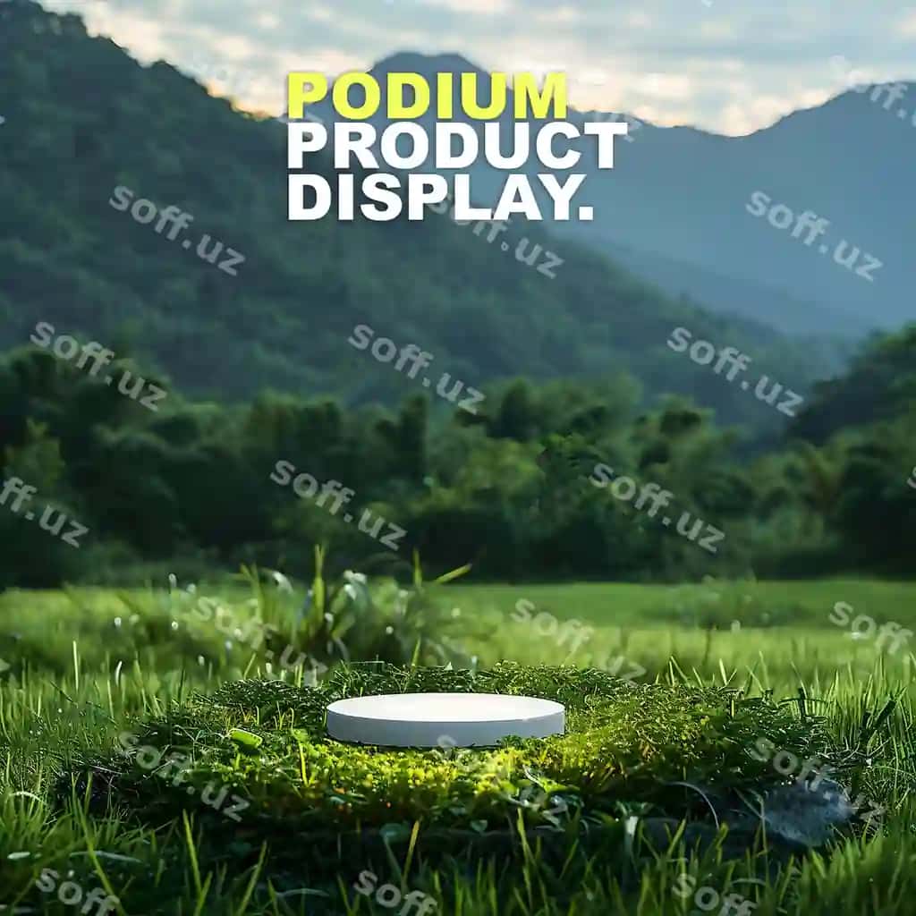Hikoya sahna podium stsenografiya mockup mahsulot taqdimot sahna | Story scene podium stage display mockup product presentation scene