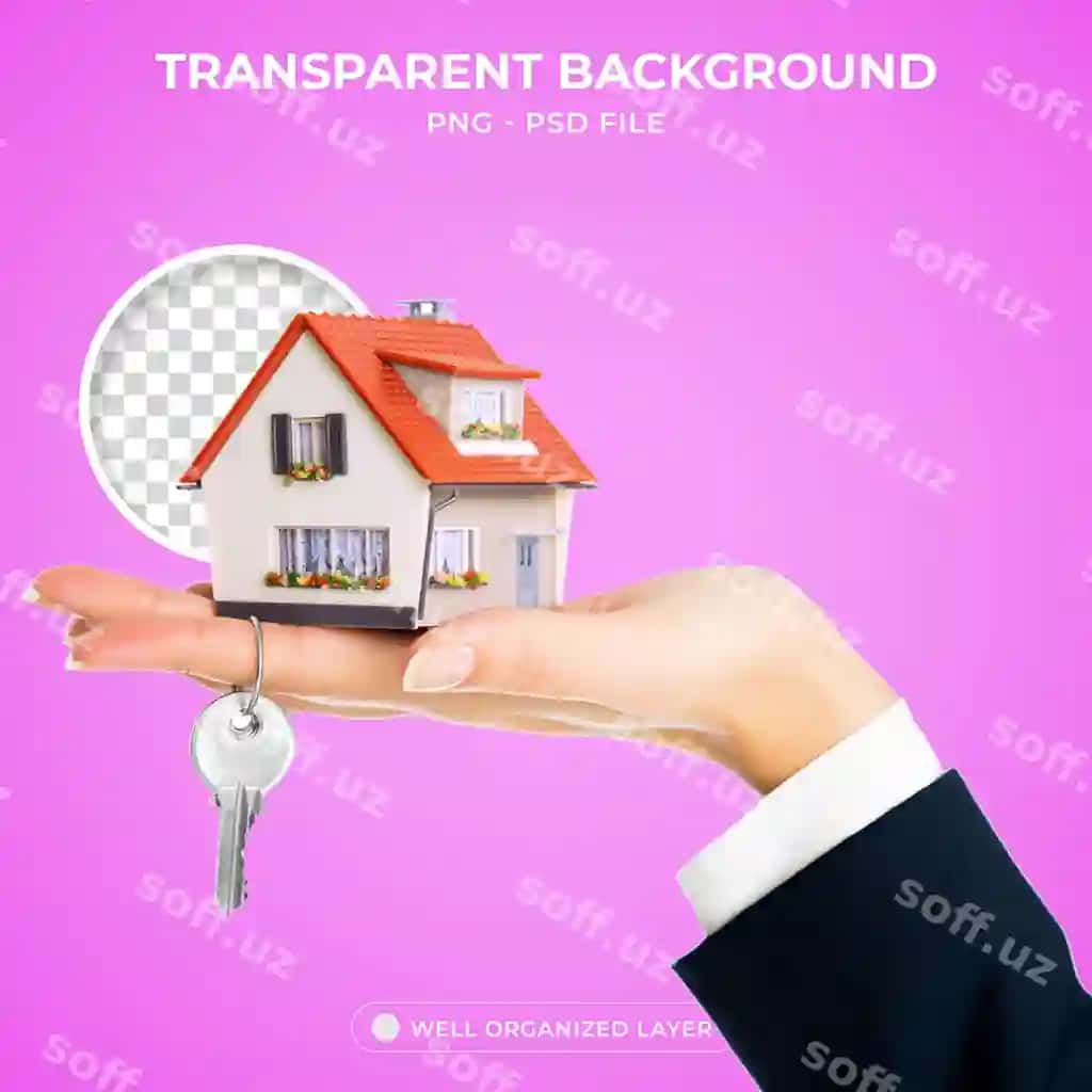 3D egasi tomonidan yashash uy uy qo'l | 3d owner occupancy home house hand