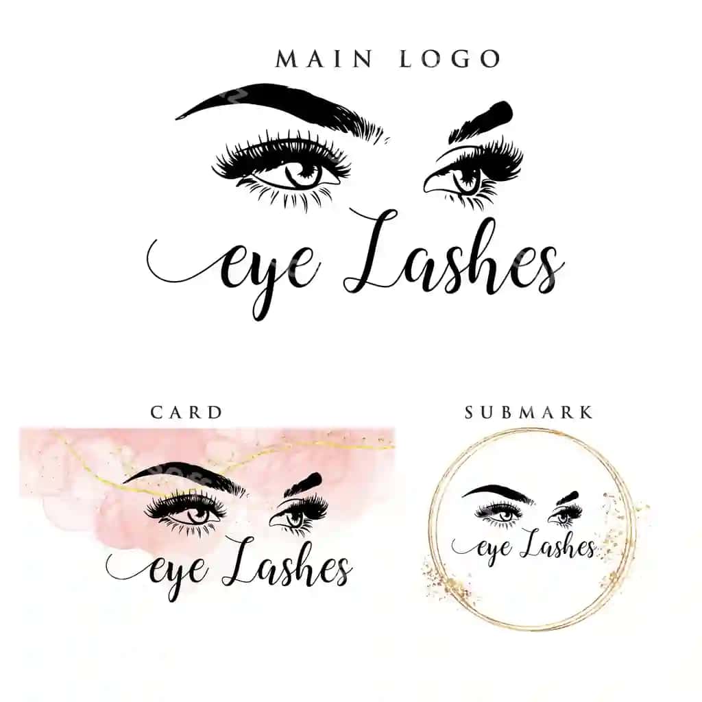 Luxe ko'z qirra ko'z qirra logo dizayni ko'z qirra texnik logo suvmartkа | Luxe lashes lash logo design eyelash lash technician logo watermark