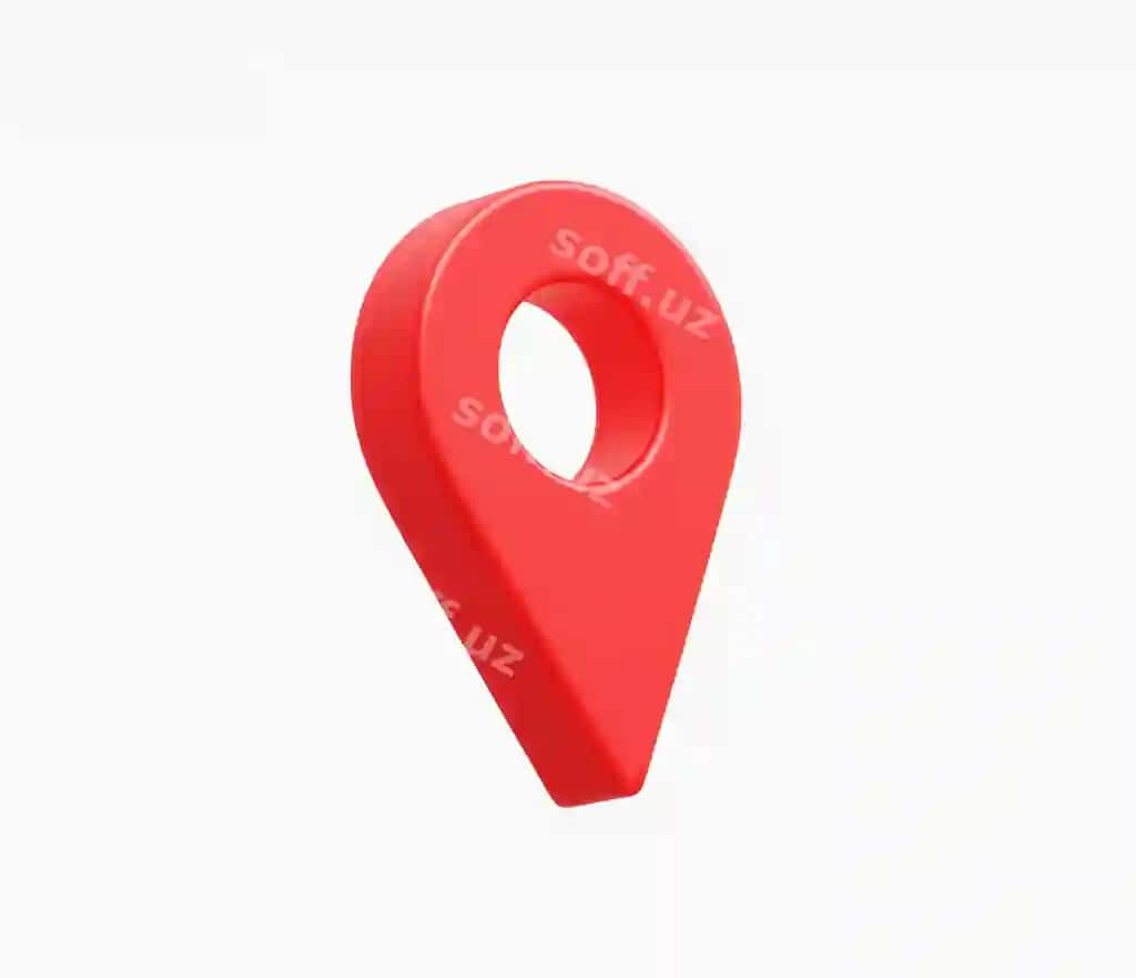 3d haqiqiy joylashuv xaritası pin gps ko‘rsatgich markerlar vektor illustratsiyasi | 3d realistic location map pin gps pointer markers vector illustration