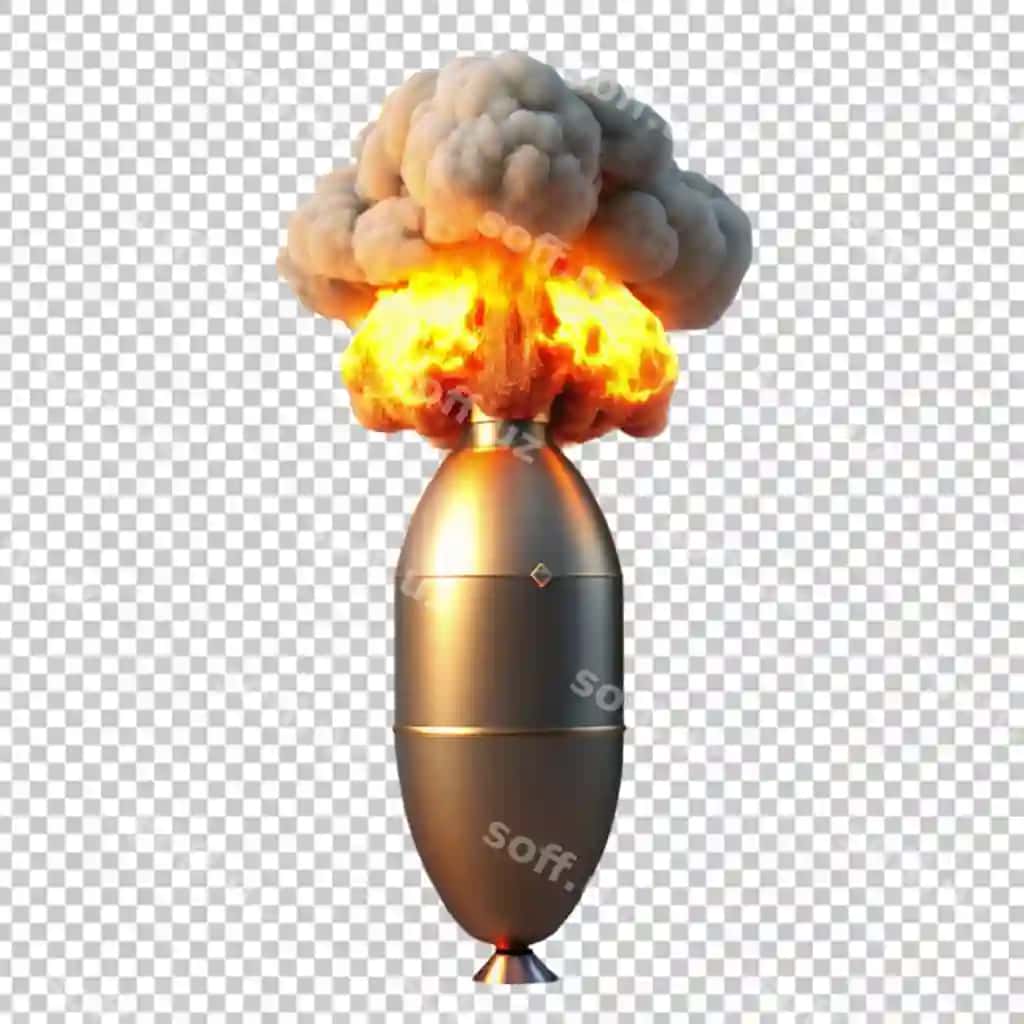 Raketa shaffof fon | Rocket transparent background