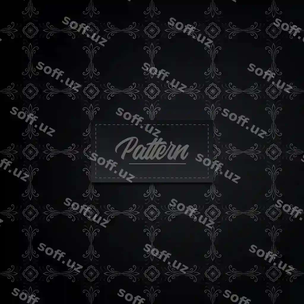 Go'zal naqshli orqa fon qorong'u yorqin bilan | Beautiful pattern background with dark light