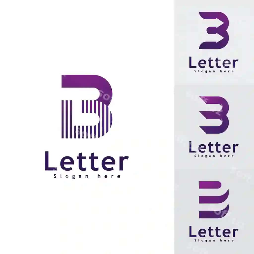 B harfi logo ikonasi dizayn shabloni ijodiy B logo ramzasi | Letter b logo icon design template creative b logo symbol