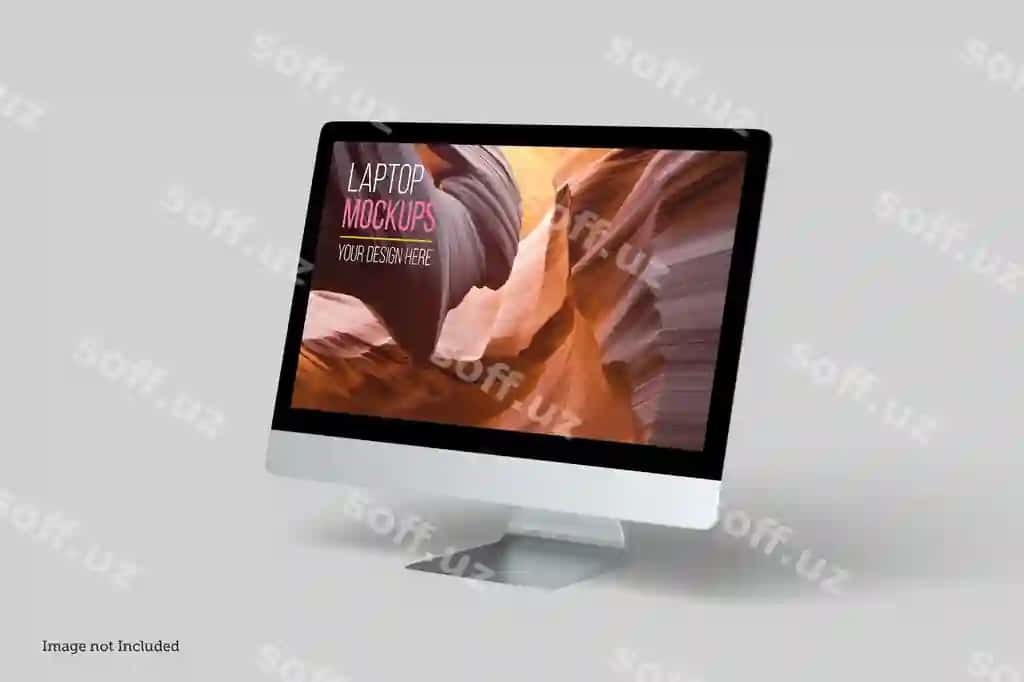 Ish stoli kompyuteri namunasi | Dekstop computer mockup