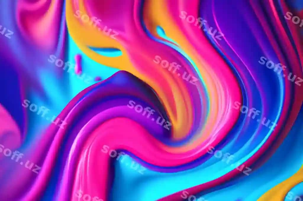 Haqiqiy rang suyuq orqa fon | True color fluid background