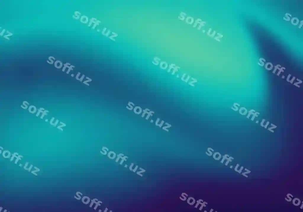 Yashil ko'k anqariq graniyali fond | Green blue abstract grainy background