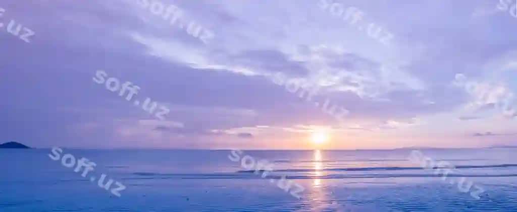 Chiroyli dengiz osmon ostida quyosh botishi | Scenic view sea against sky sunset