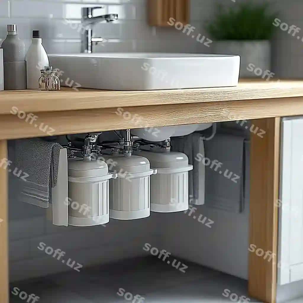 Oq qozonli changi sabun shishasi uni | Sink with white faucet bottle soap it