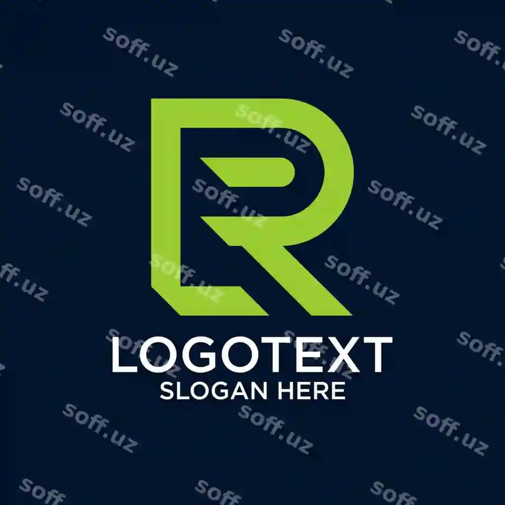 PR logotipi galaktika mavzusi | Pr logo with theme galaxy