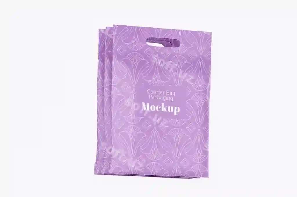 Plastik po'chcha sumka modeli | Plastic pouch bag mock up