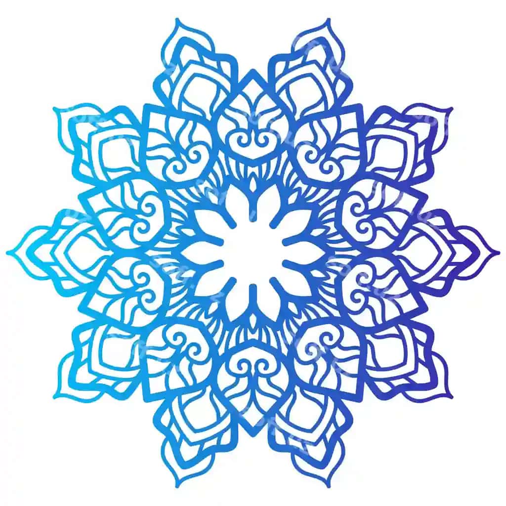 Mandala bezatma gul fon dizayni | Mandala ornament flower background design