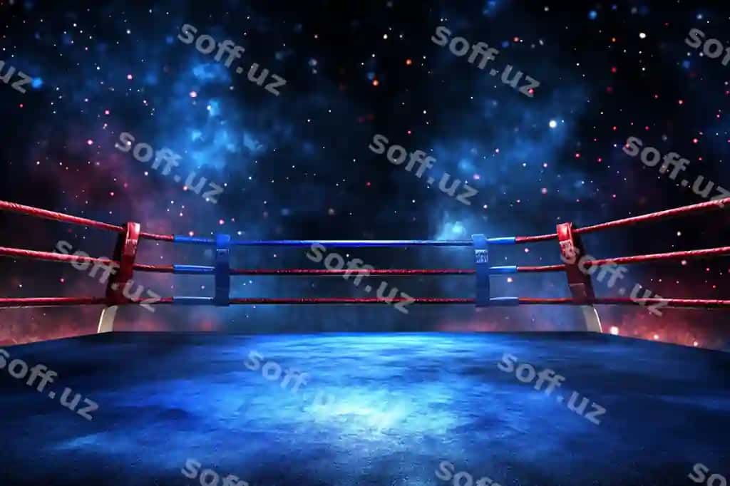 Yorqin boks maydoni | Illuminated boxing ring