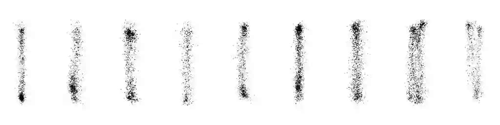 Sprey tekstura boyovchi to'plami qora paspalash chiziq grunge splash | Spray texture paint set line black splatter stroke grunge splash