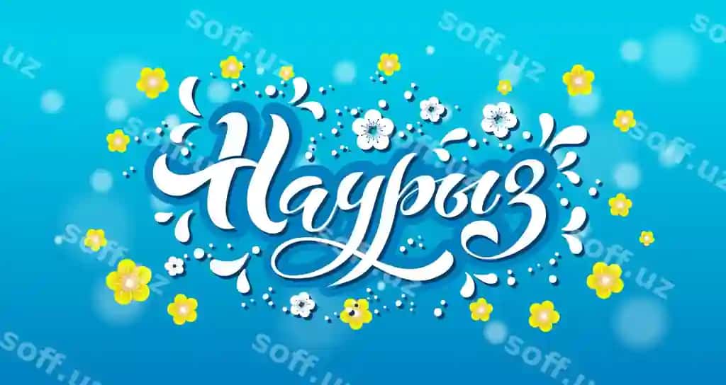 Nauryz Qozogʻiston bayrami moda khattotashtirish Rus | Nauryz kazakhstan holiday trend calligraphy russian