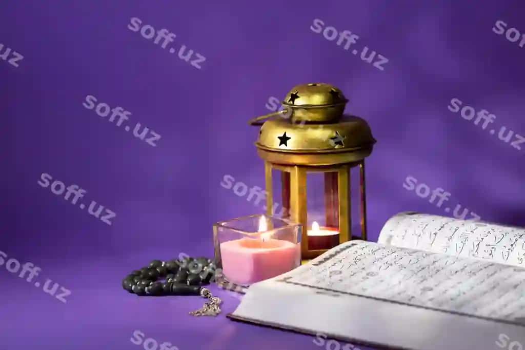 Ochilgan Qur'on ruhiy elementlar bilan | Opened quran with spiritual elements
