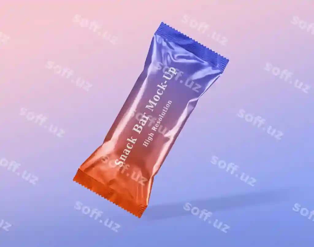 Snek paketi namunasi | Snack package mockup