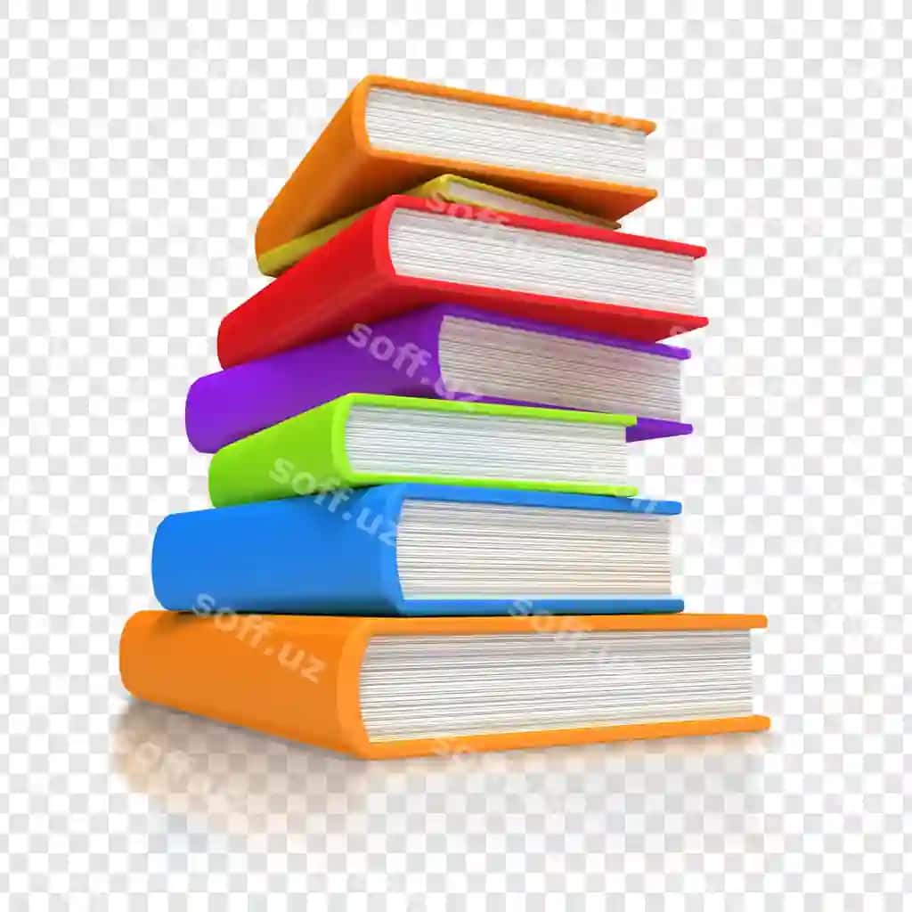 Rangli yigilgan kitoblar to'plami mukammal ta'lim o'qish | Pile colorful stacked books perfect education reading