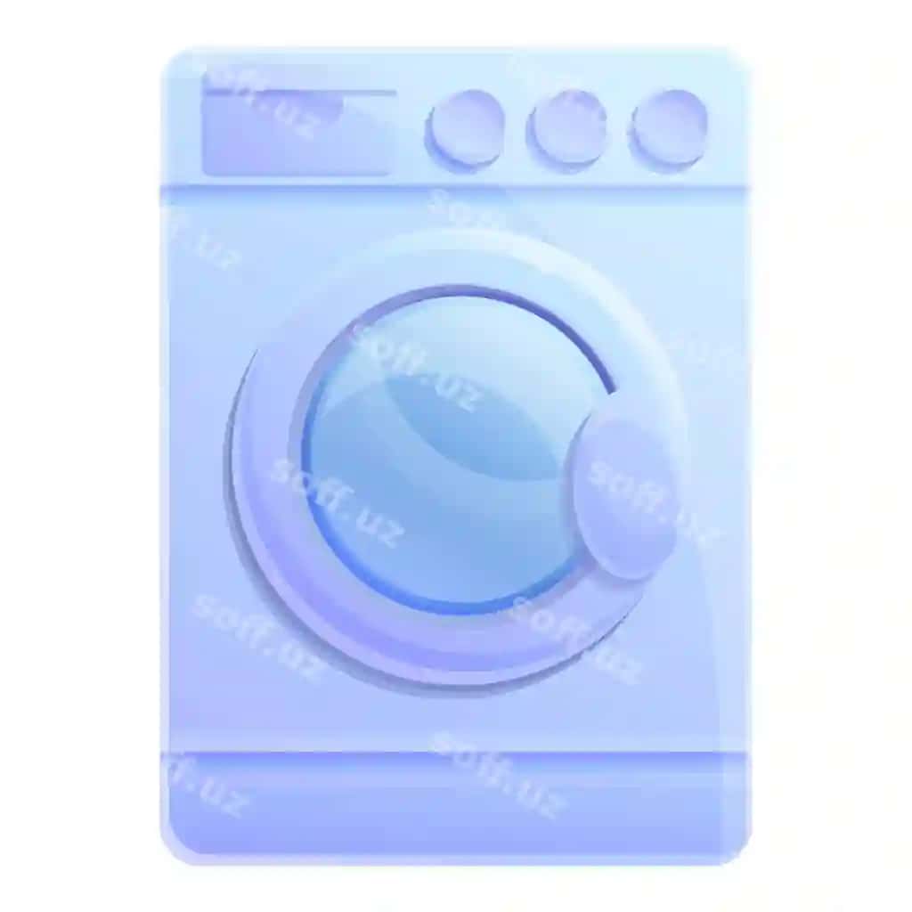 Qoplanish mashinasi ikonasi karykatura qoplanish mashinasi vektor ikonka veb dizayn | Drying machine icon cartoon drying machine vector icon web design