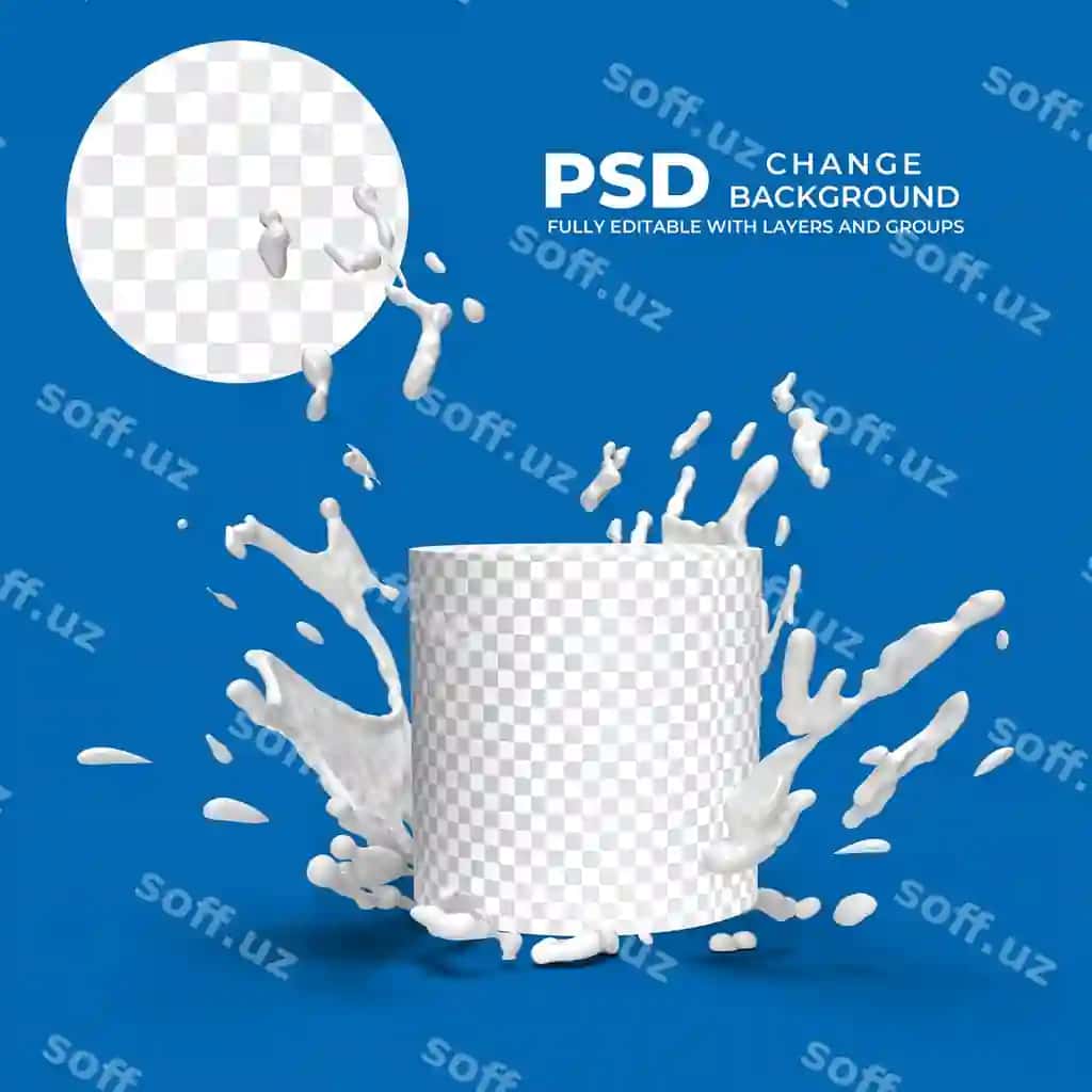Ko'k ko'rsatma varaqli tozilik va pupuk bilan | Blue poster with roll toilet paper roll paper with bubble it