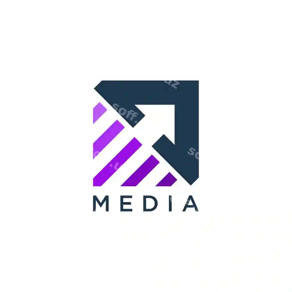 Media logo dizayn shablonlari | Media logo design templates