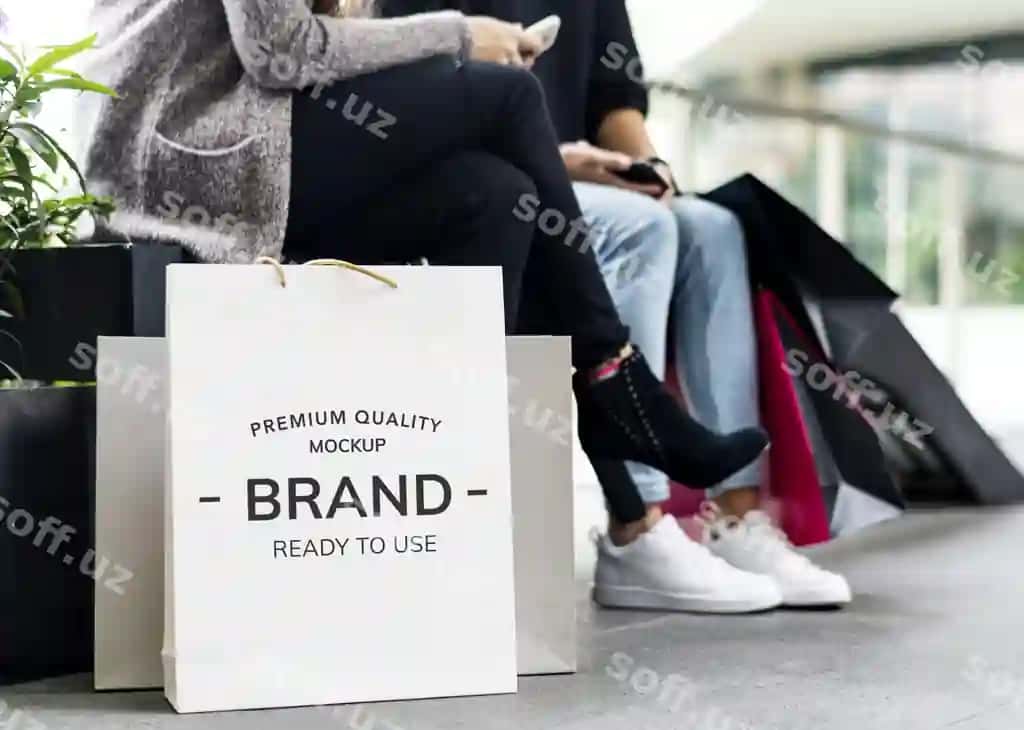 Ayol sevimtirib xarid qilish tushunchasini | Woman enjoy shopping concept