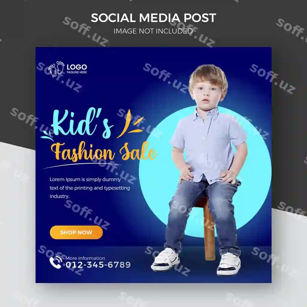 Bolalar modasi shabloni bola modasi sotuv moda joylashuvi bolalar modasi | Baby fashion template kid fashion sale fashion layout baby fashion