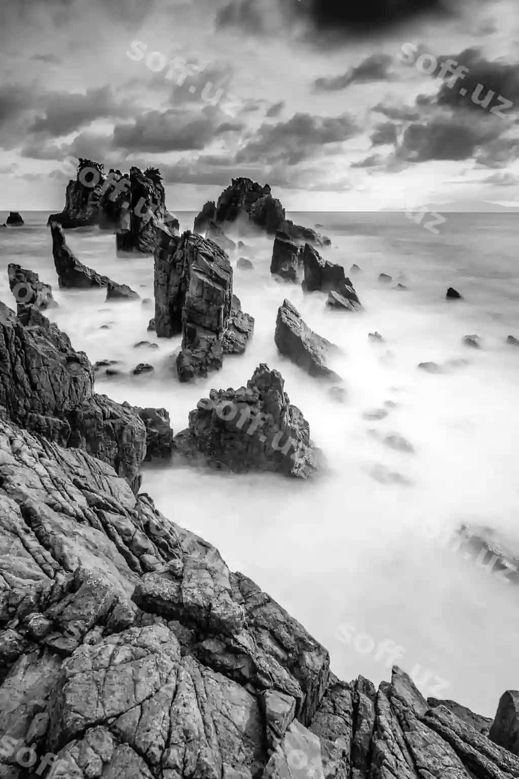 Dengiz osmon qarshisida manzarasi | Scenic view sea against sky