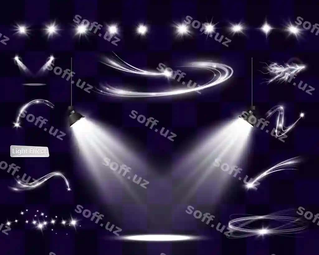 Yorqin oq dalg'a spotlight meteor parlavchi effekt vektor chirmaback chiziq chirmaboy | Light white wave spotlightmeteor shine effectvector glow line sparkle