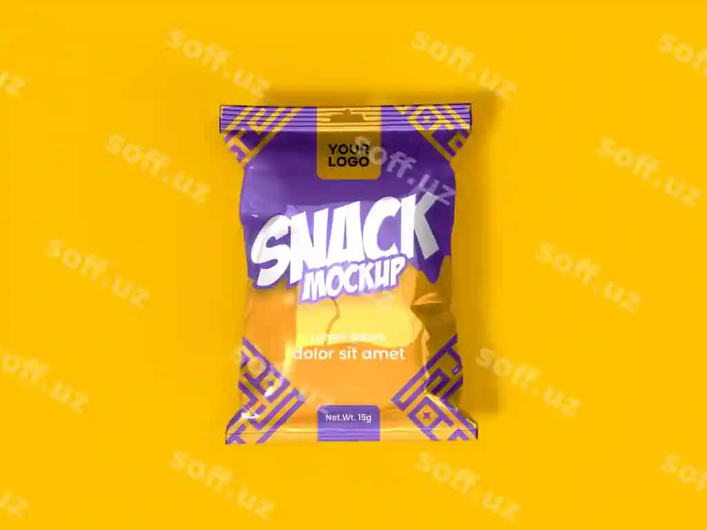 Snack namuna | Snack mockup