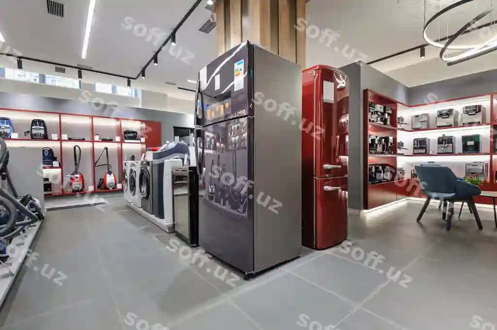 Premium uy jihozlari do'konining içerishti | Premium home appliance store interior
