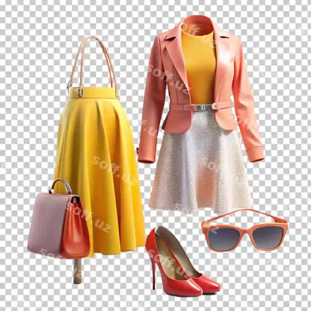3d rendering moda shaffof orqa fonda | 3d rendering fashion transparent background