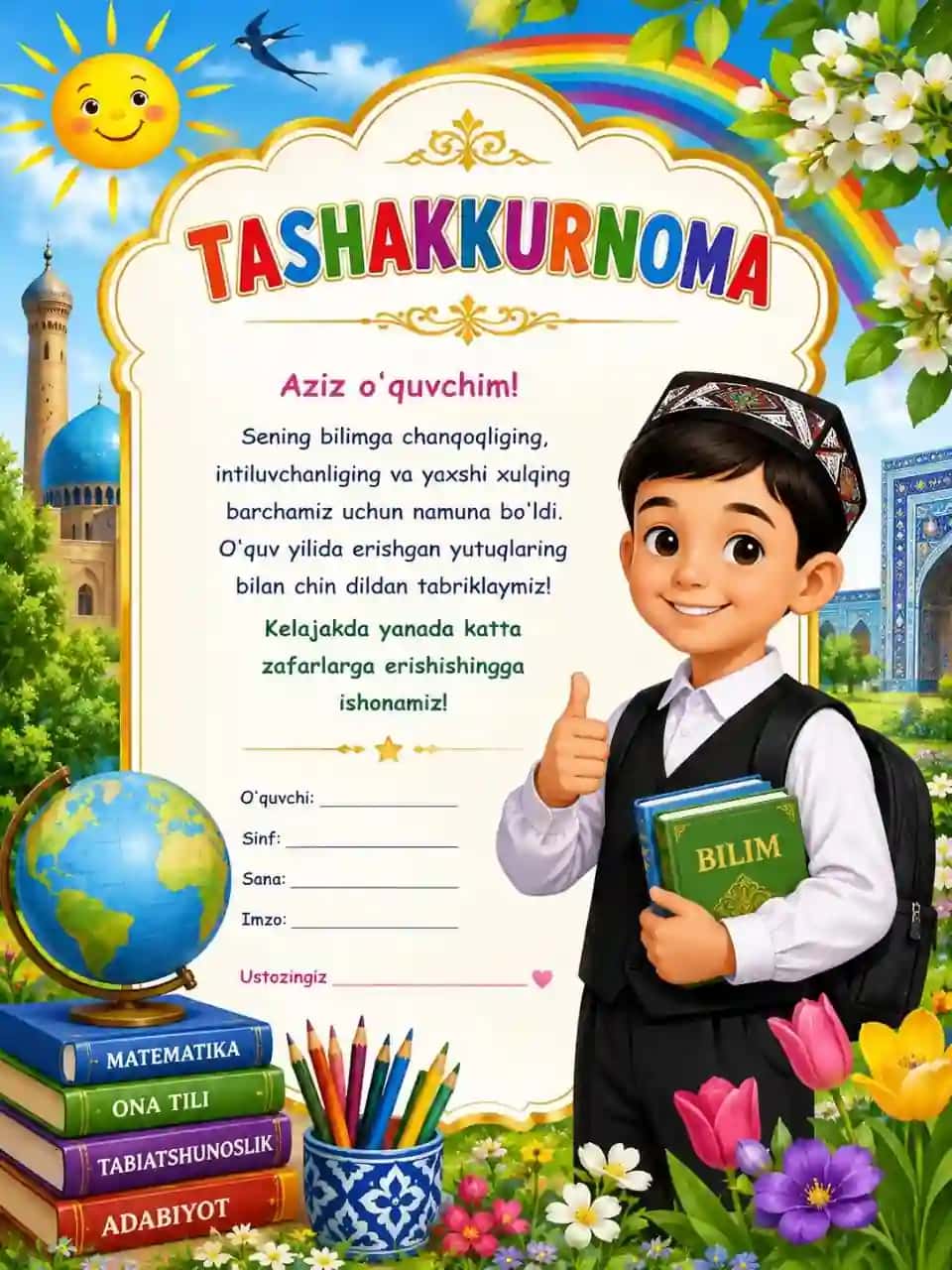 Tashakkurnoma