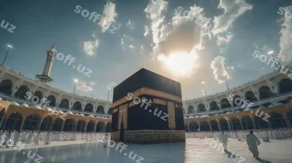 Keng burchakli surat Kaabada | Wide angle shot kaaba