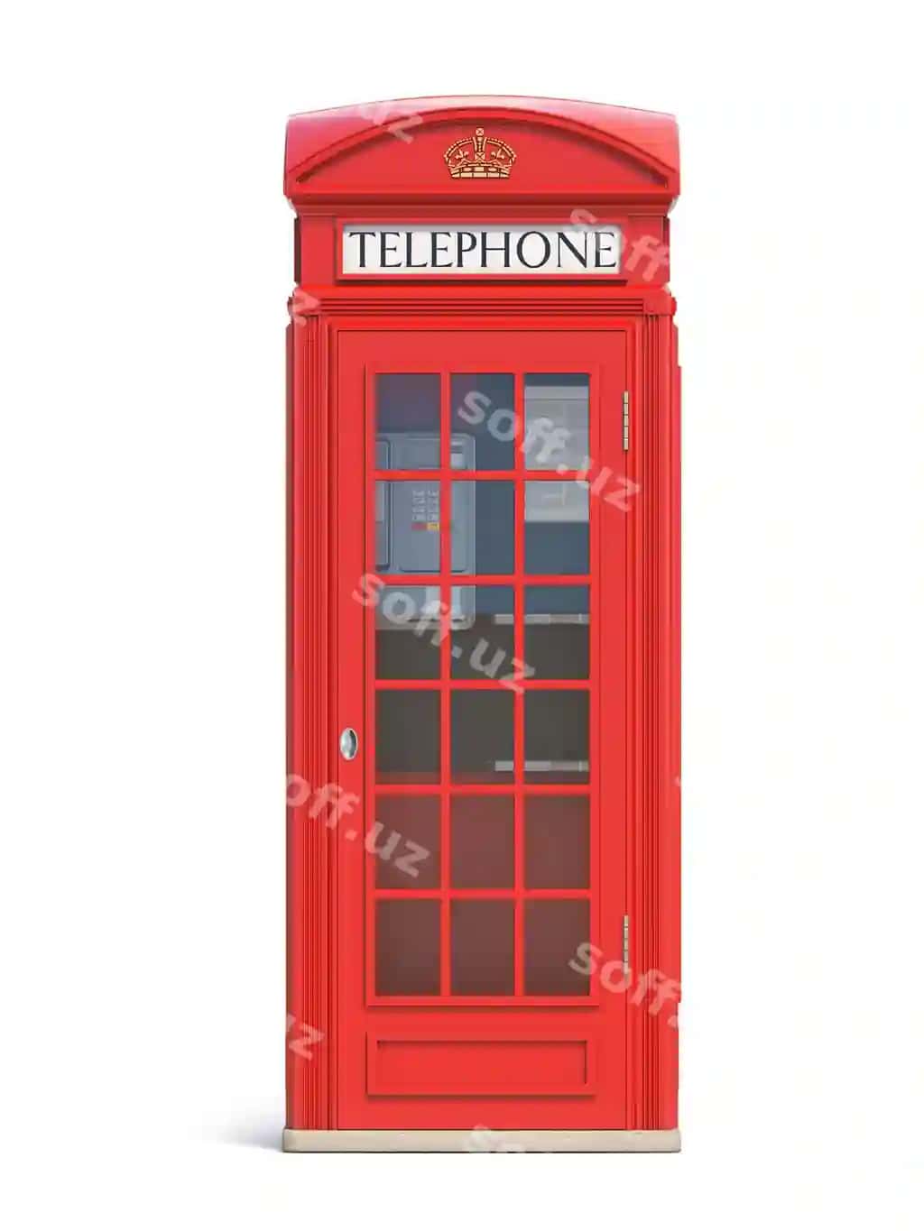 Qizil telefon qutisi London britaniyalik inglizcha ramzi | Red phone booth london british english symbol