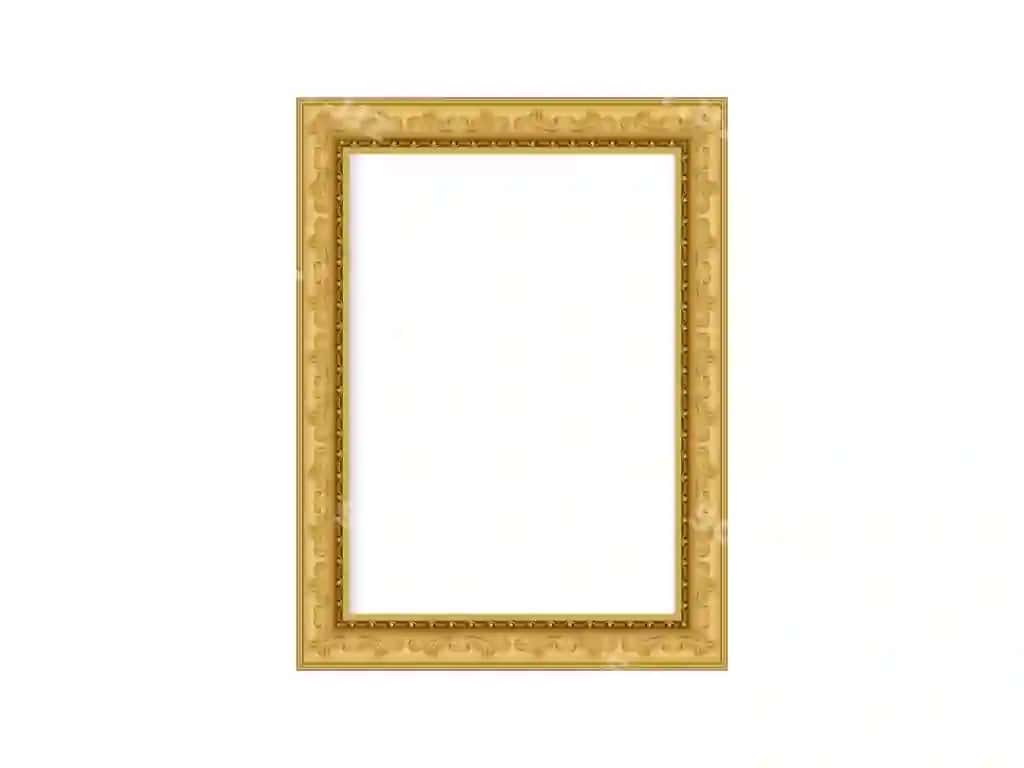 Oltin ramka naqshli matn bilan | Gold frame with pattern text it