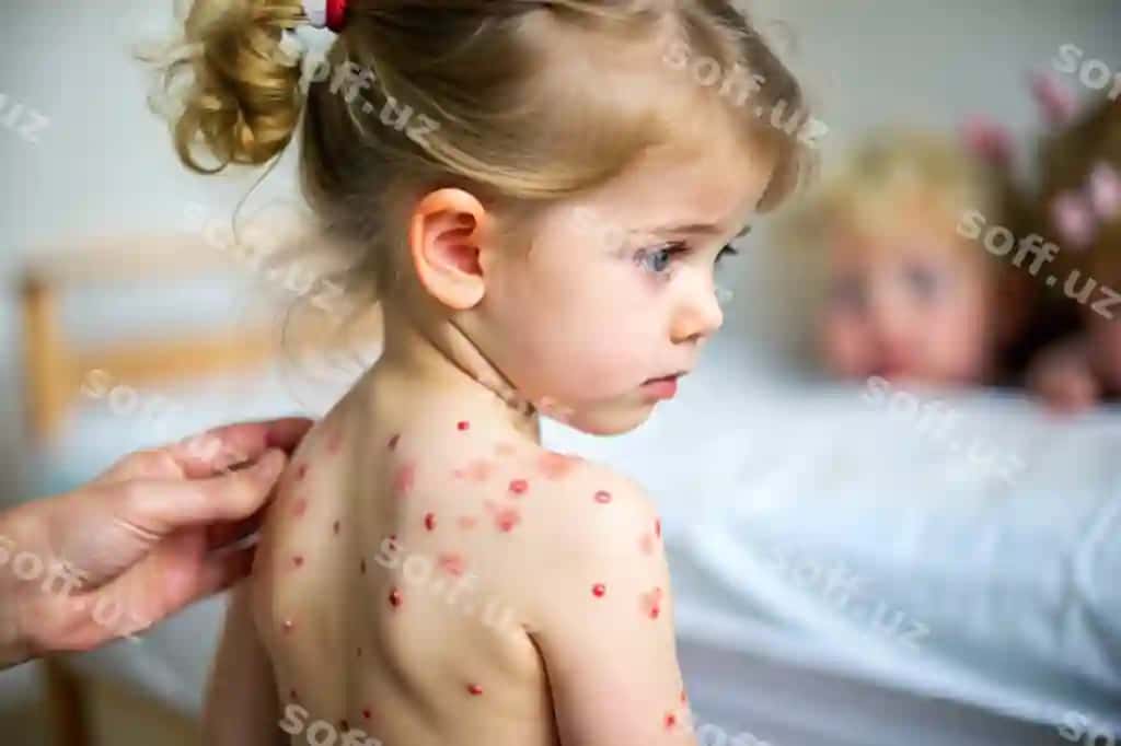 Kichik qiz, orqa sarqırtısı tatu, bolaning qoʻl qırmizini tutmoqda. | Little girl with tattoo her back is holding childs arm