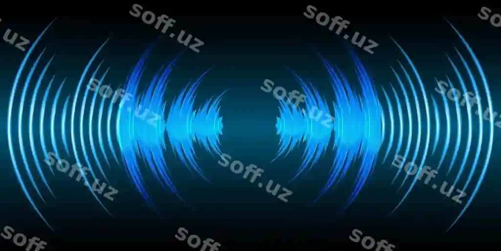 Ovoz to'lqiqi qorong'iq yorqinni titrayotgan | Sound waves oscillating dark light