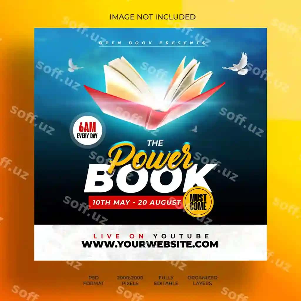 Facebook post dizayni bepul PSD shabloni | Facebook post design free psd template