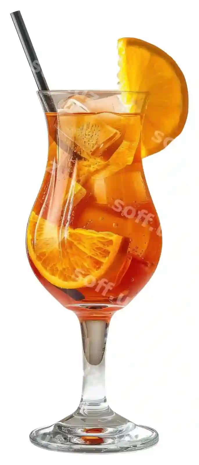 Sovuq apelsin koktel ichimlik | Refreshing orange cocktail drink