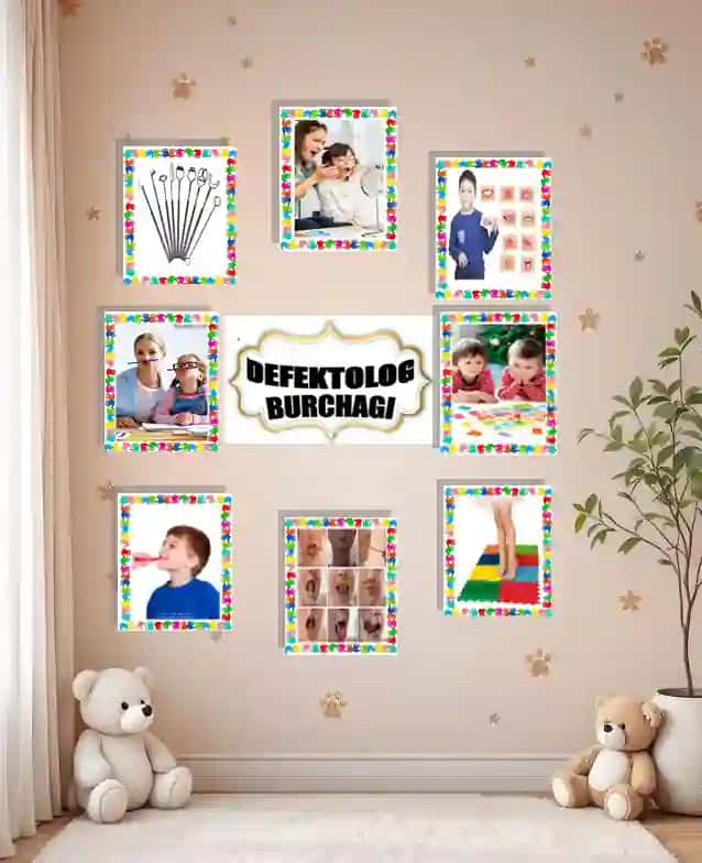 Defektolog burchagi logopedlar burchagi