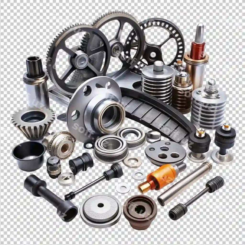 Mashina aksessuarlari elementlari oq fonda isolatsiyalangan | Car accessories elements isolated white