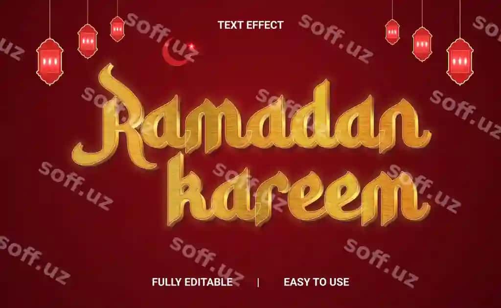 3d matn effekti to'liq tahrirlangan | 3d text effect fully editable
