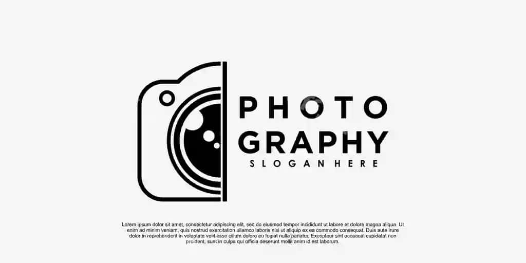 Fotografiya logotip dizayni zamonaviy konseptsiya bilan | Photography logo design with modern concept