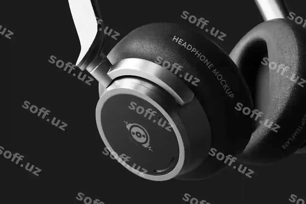 Arsiz quloqchin namunasi | Wireless headphone mockup