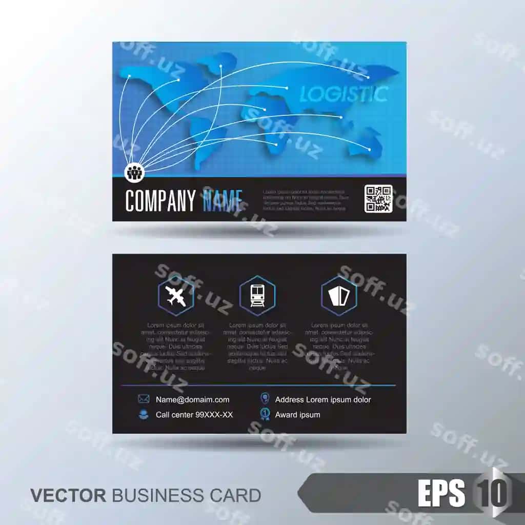 Biznes karta shabloni | Business card template