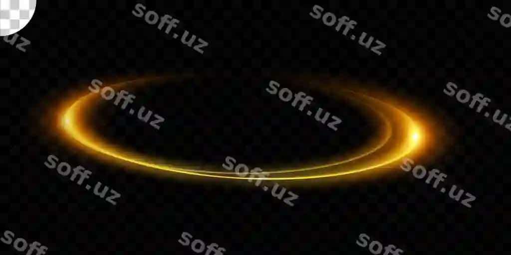 Yorqin tasir shaffof orqa fonda | Light effect transparent background