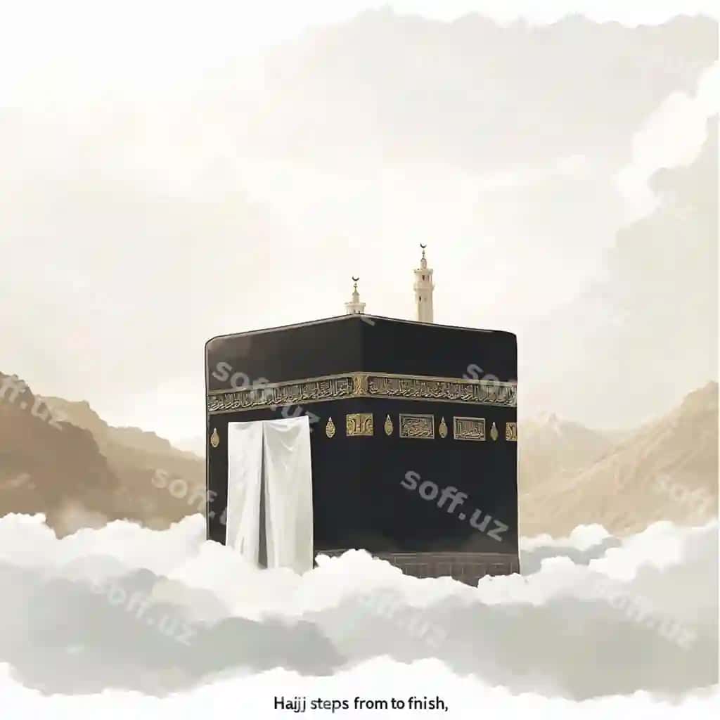 Qutsal qora kub Kaaba rasmi | Holy black cube image kaaba